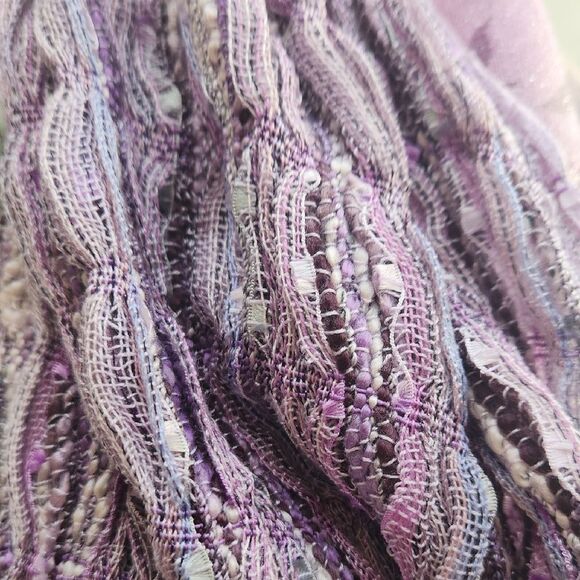 Purple Floral Scarf New With Tag - Picture 6 of 8